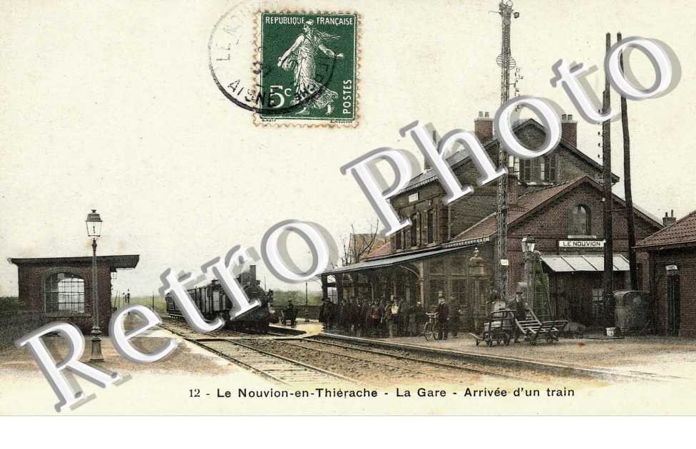 La gare Arrivee d&#039;un train