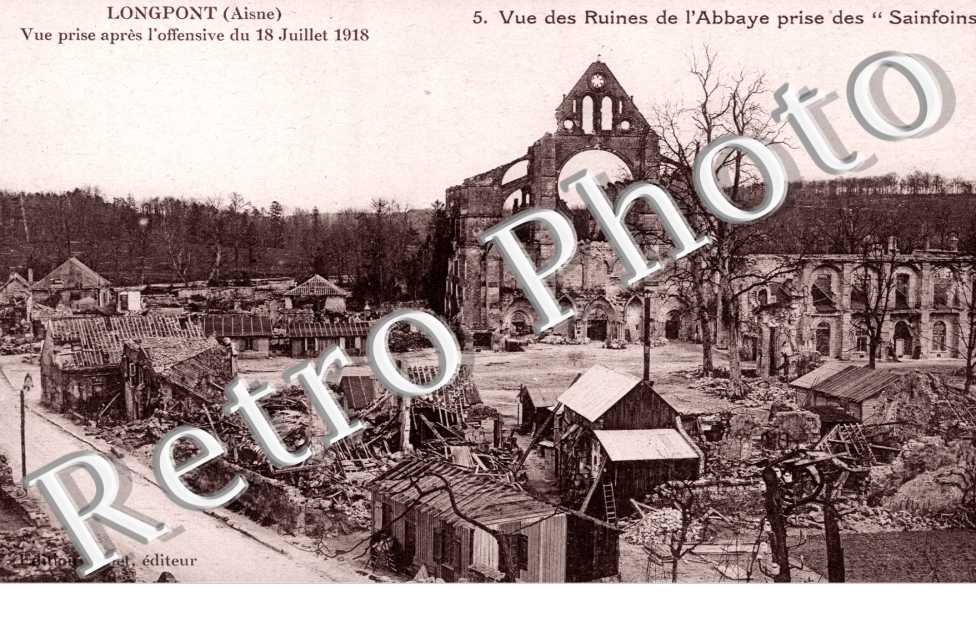 vue des ruines de l&#039;Abbaye