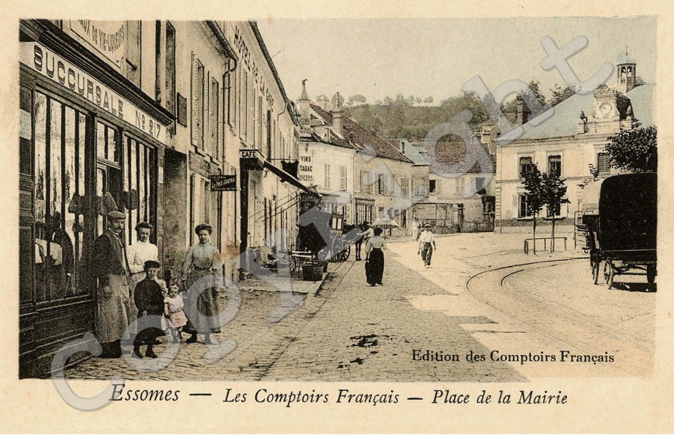 Place de la mairie - les comptoirs francais