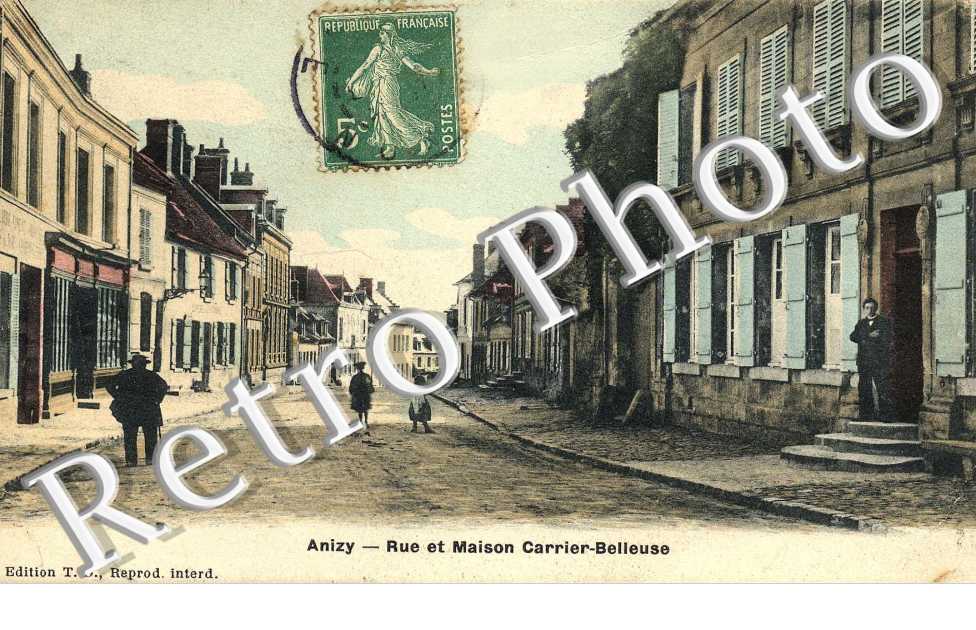 rue et maison Carrier-Belleuse 