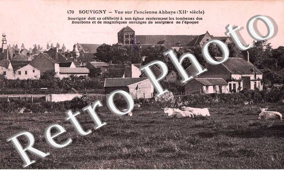 vue sur l&#039;ancienne abbaye