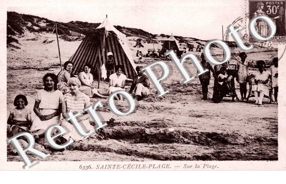 Sainte Cecile Plage, Sur la Plage