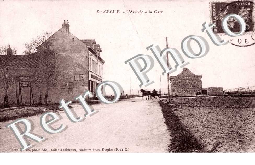 Sainte Cecile, l&#039;arrivee a la Gare