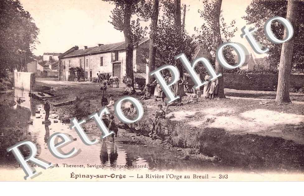 LA RIVIERE L&#039;ORGE AU BREUIL