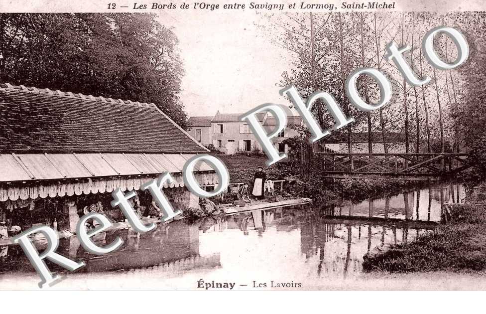 rds de l&#039;Orge entre Savigny et Lormoy, Saint-Michel  EPINAY les lavoirs