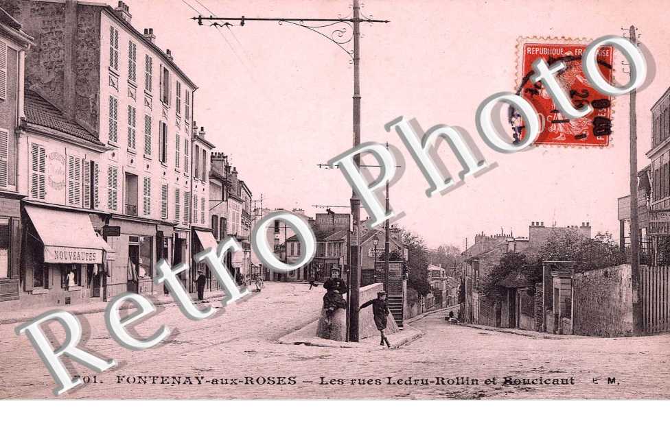 les rues Ledru-Rollin et Boucicaut