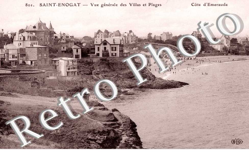 Vue generale des Villas et Plages