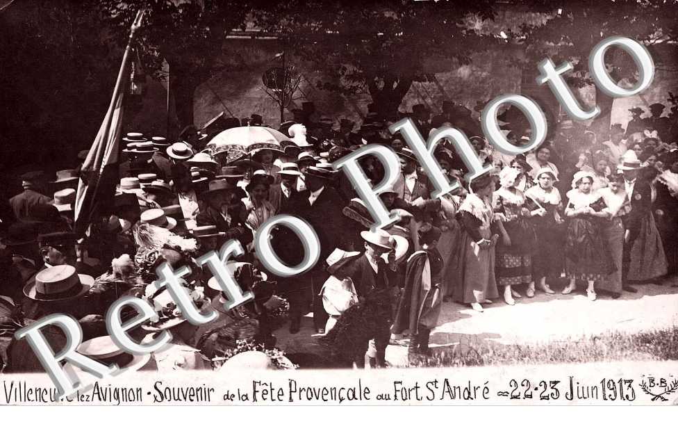 Fete Provencale au Fort St Andre 22-23 juin 1913