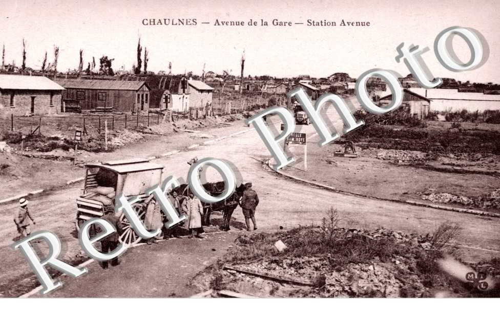 Avenue de la Gare, Station Avenue - Ruines