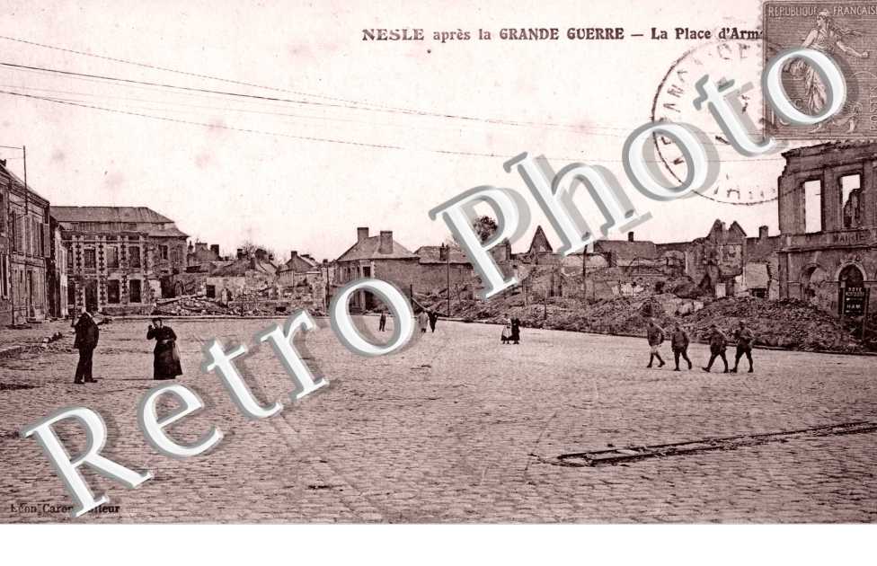la place d&#039;Armes après 1918