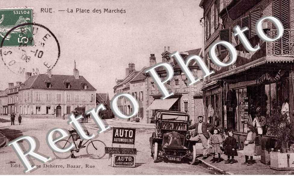 La place des marches - automobile (toilee)