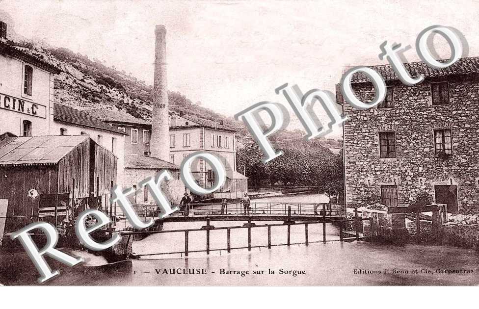 BARRAGE SUR LA SORGUE
