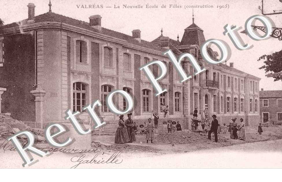 la nouvelle ecole de filles (construction 1905)