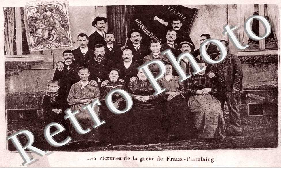 les victimes de la greve de Fraize-Plainfaing