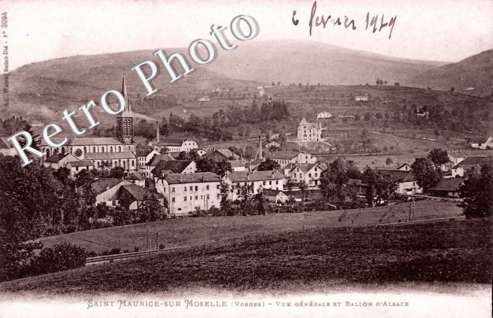 Vue generale et Ballon d&#039;Alsace