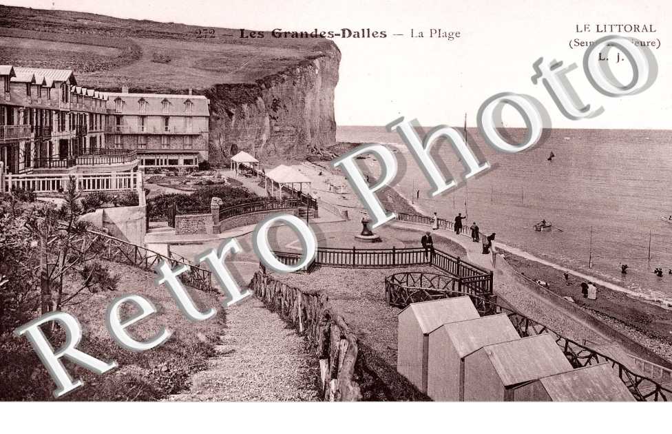 Les grandes Dalles - La plage