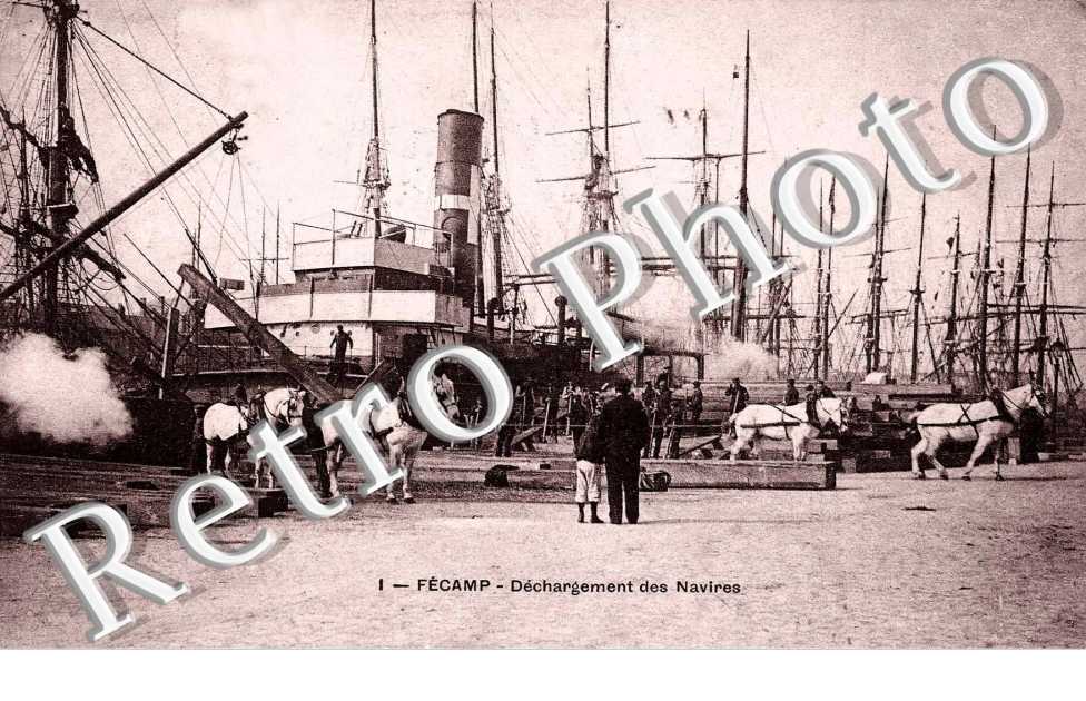 déchargement des navires