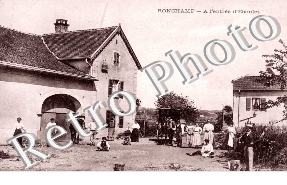 RONCHAMP a l&#039;entree d&#039;Eboulet