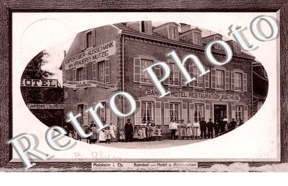 Bahnhof, Hotel und Restauration