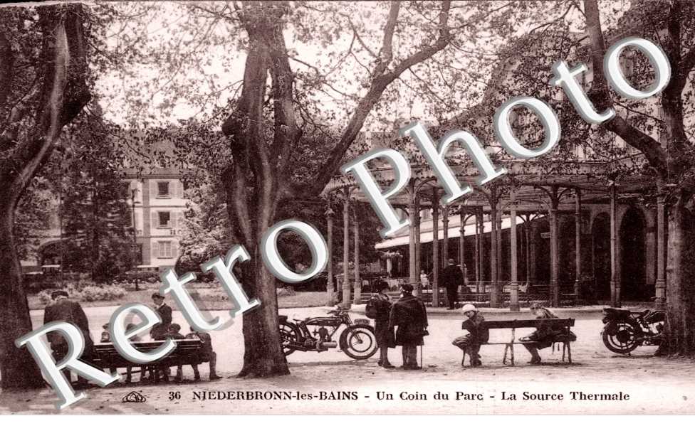 la Source Thermale, Un coin du Parc