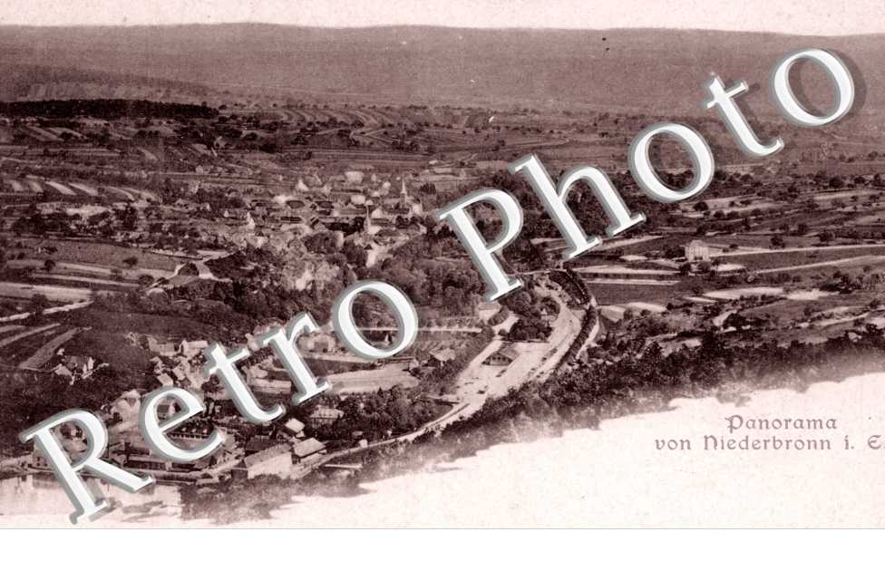 Panorama von Niederbronn