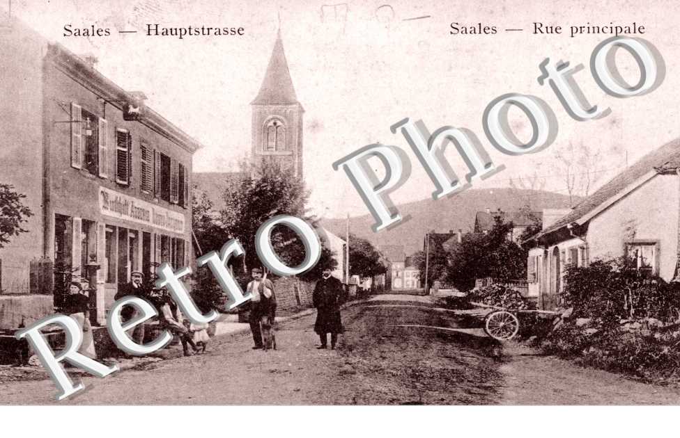 Rue principale. hauptstrasse