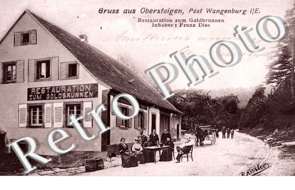 Gruss aus Obersteigen, Post Wangenbourg i