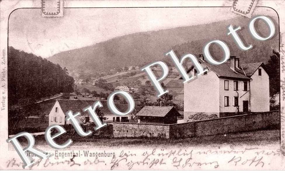 Gruss aus Engenthal-Wangenbourg