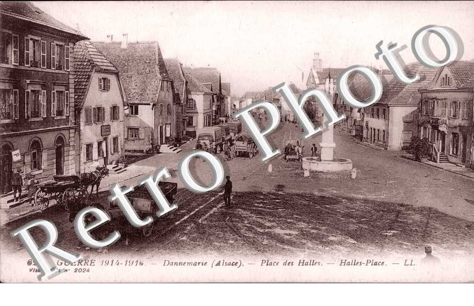 guere 1914-1916 place des Halles