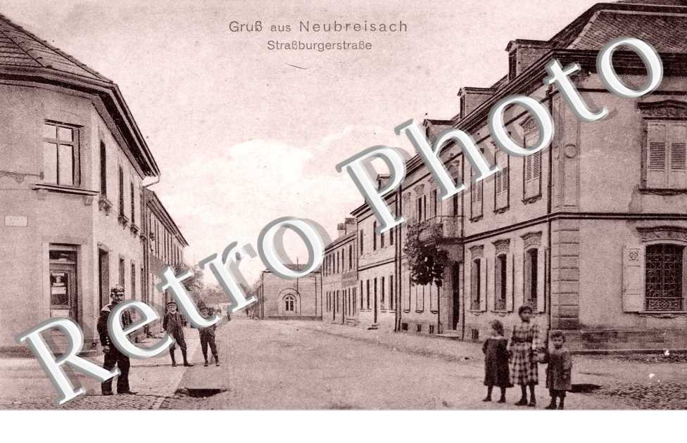 Strassburgerstrasse, Gruss aus Neubrisach
