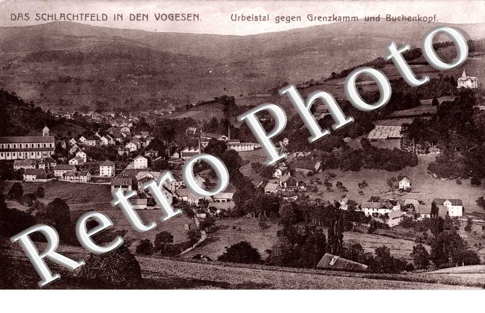 Urbeistal gegen Grenzkamm und Buchenkopf