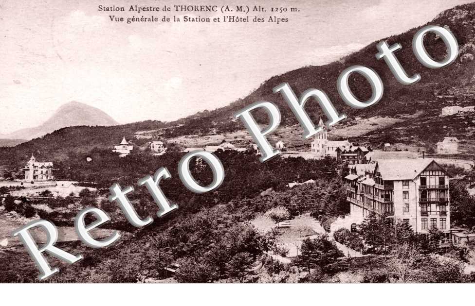 Station Alpestre de Thorenc, Vue Generale de la Station et l&#039;Hotel des Alpes