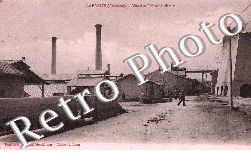 Lafarge vue des usines