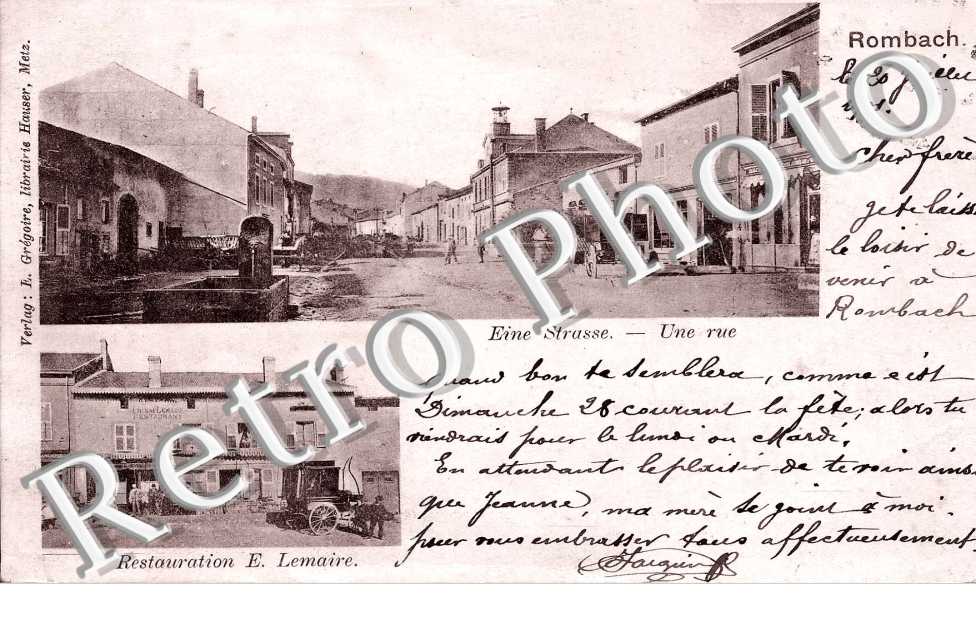 Restauration E. Lemaire