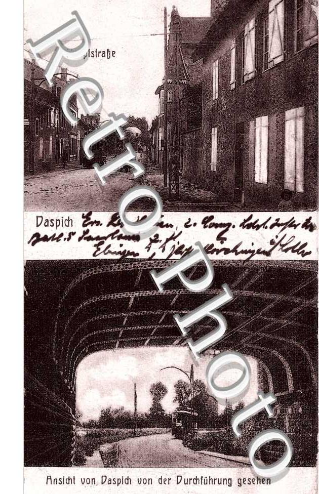 carte multivues - hauptstrasse - ansicht von Daspich von der Duchfuhrung gesehen