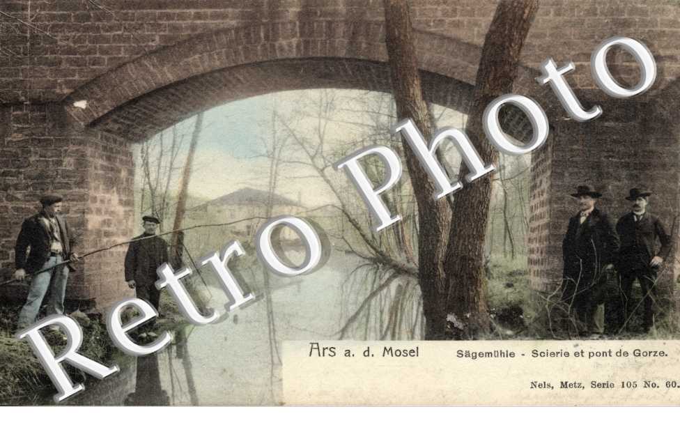 scierie et pont de Gorze