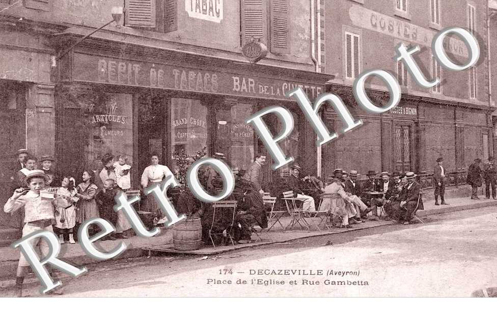 Place de L&#039;eglise et rue Gambetta