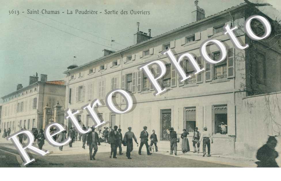 la poudriere - sortie des ouvriers  
