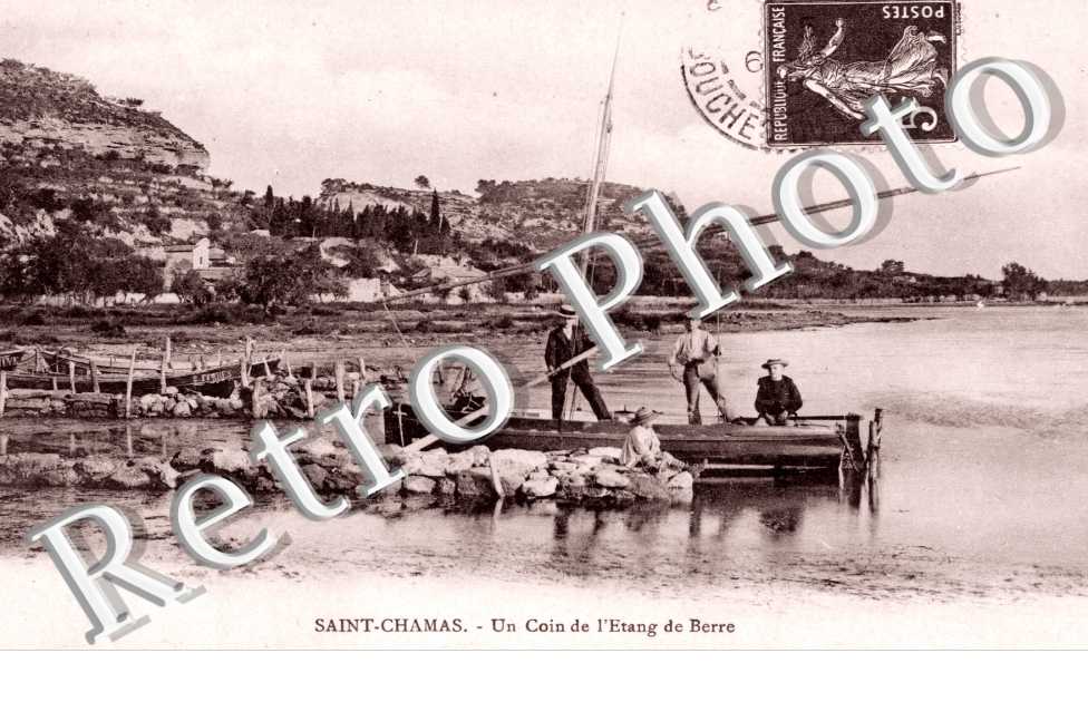 Un coin de l&#039;etang de Berre