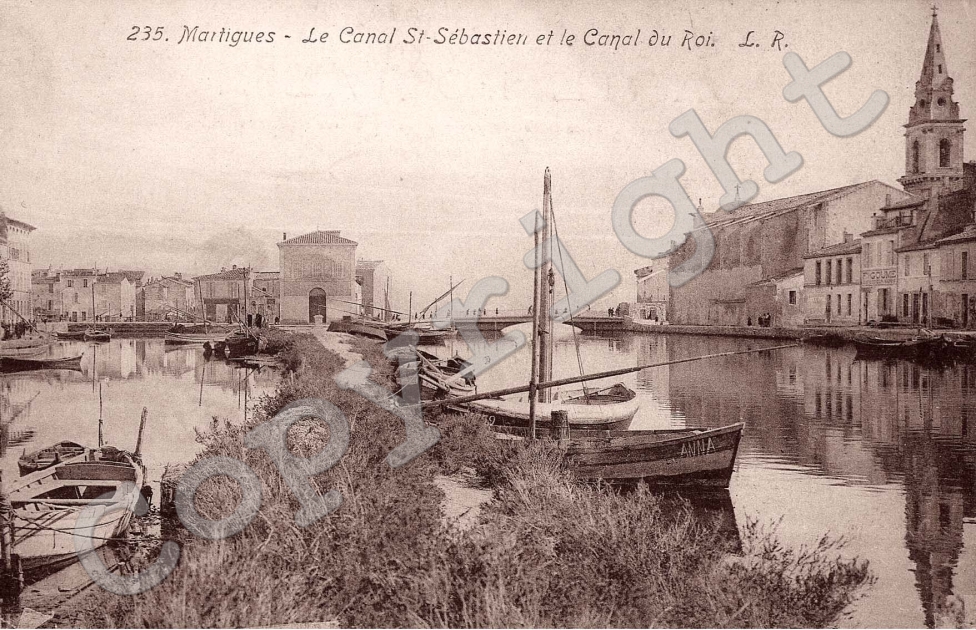 le canal saint sebastien et le canal du roi