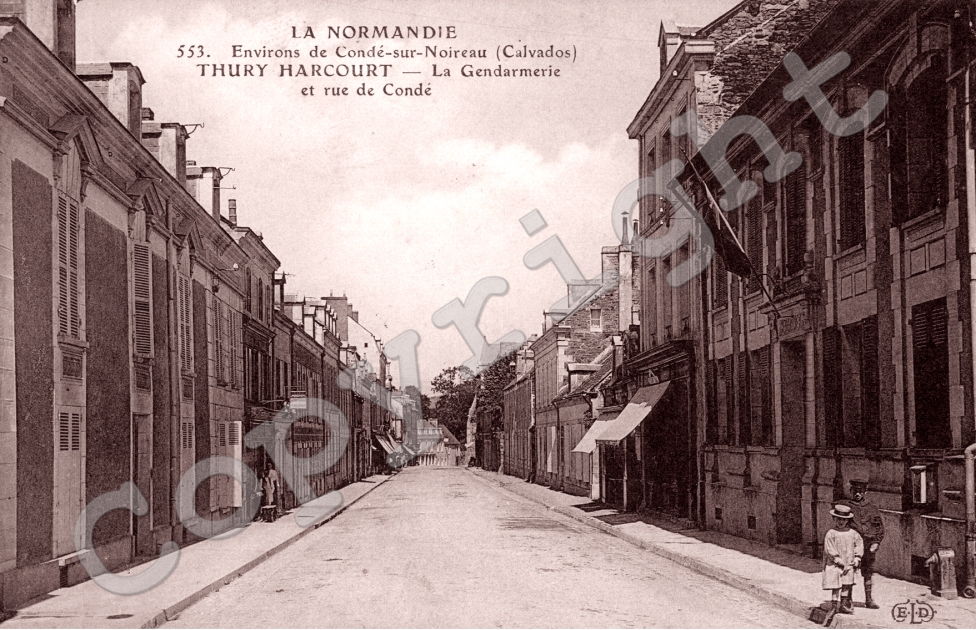 la gendarmerie et rue de Conde