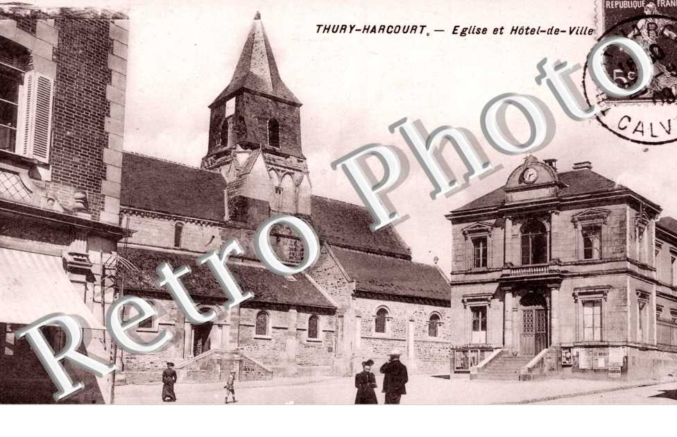Eglise et Hotel de Ville