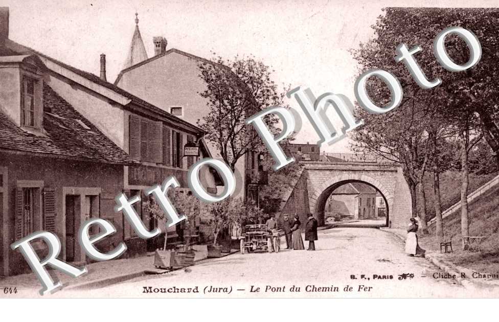 Mouchard- Le Pont du Chemin de fer France- à Chemin