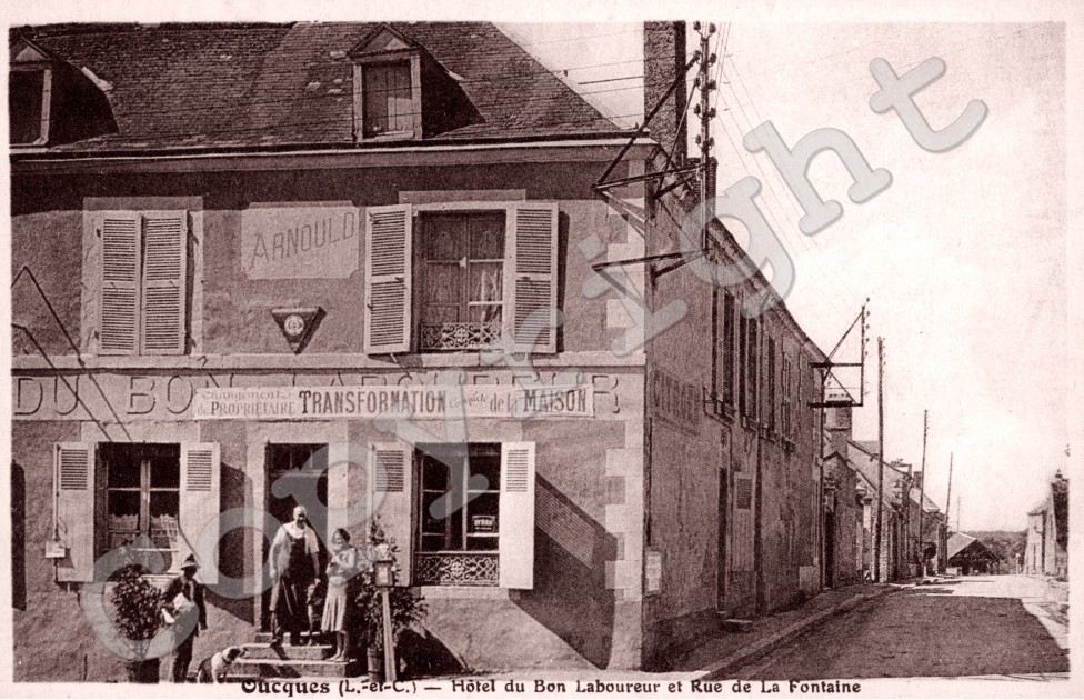 hotel du bon laboureur et rue de la fontaine