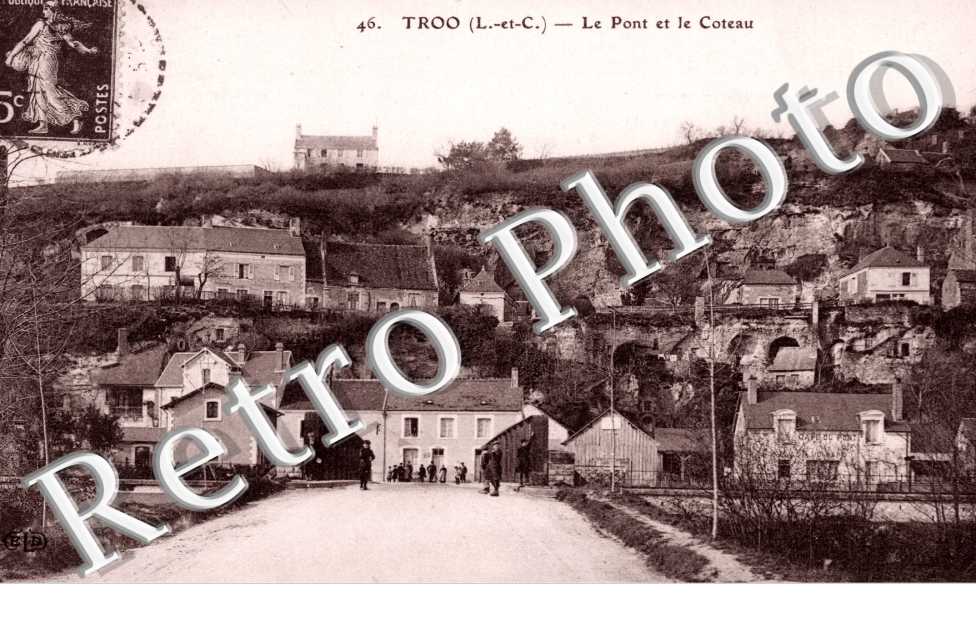 Le Pont sur le Loir et le Coteau