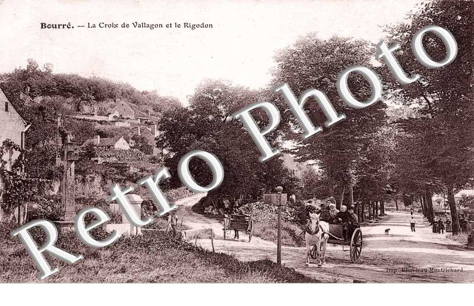 la croix de vallagon et le rigodon