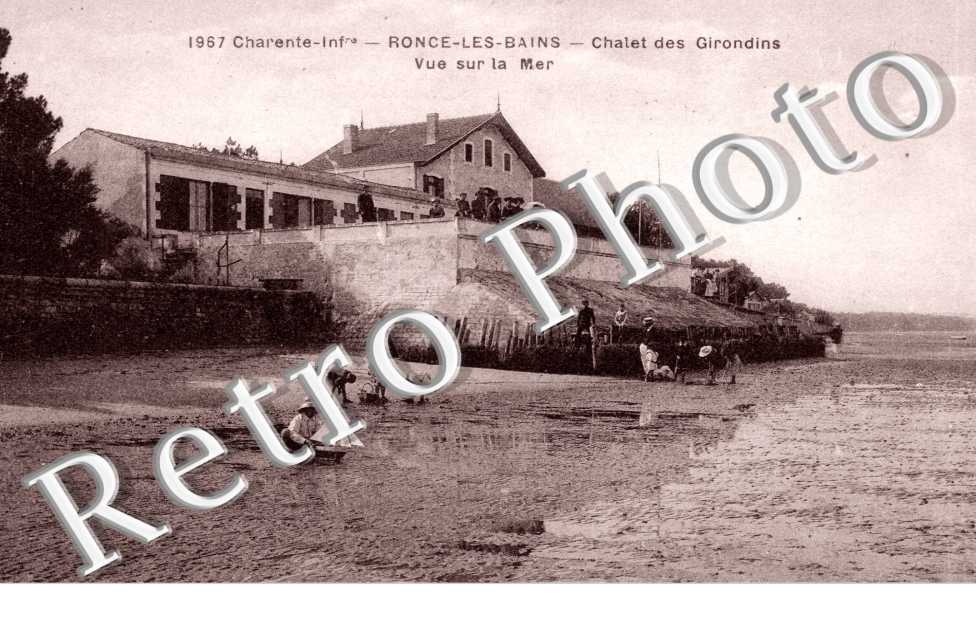 Chalet des Girondins, Vue sur la Mer