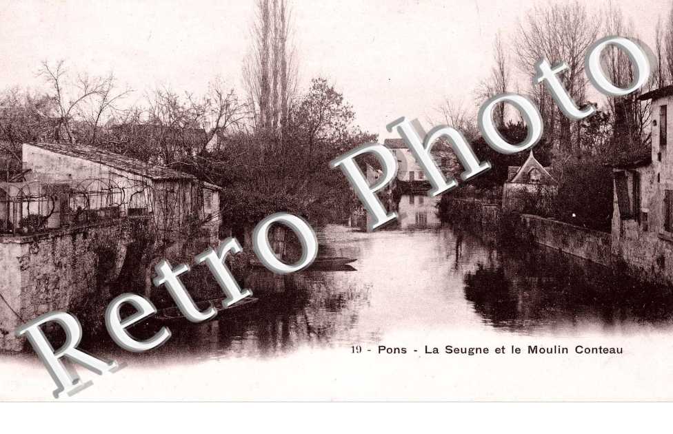 LA SEUGNE ET LE MOULIN CONTEAU