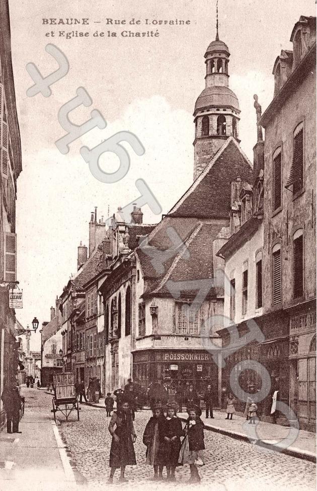rue de Lorraine et eglise de la Charite