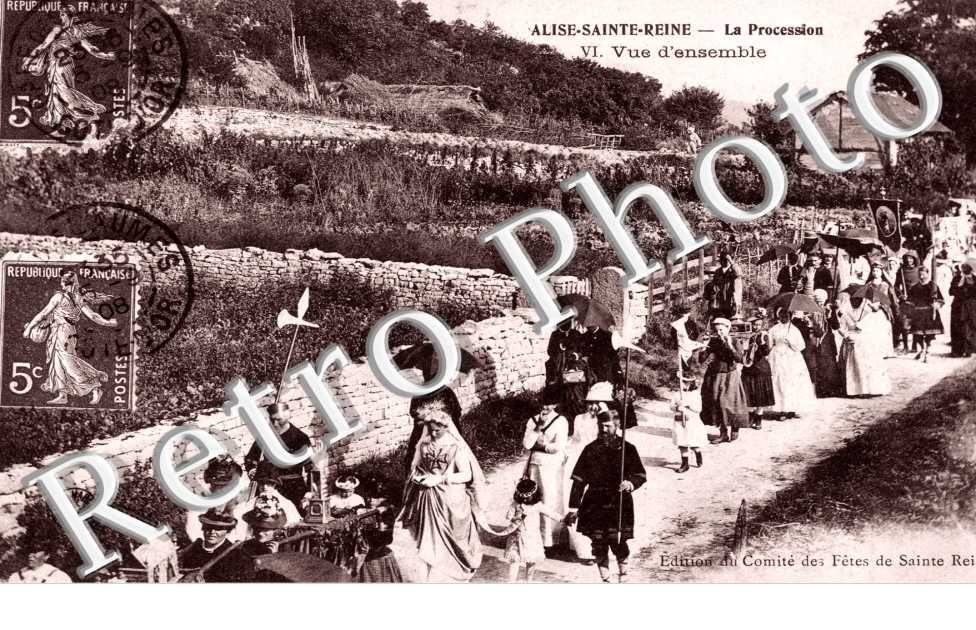 Vue d'Ensemble, la Procession